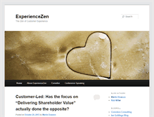 Tablet Screenshot of experiencezen.com